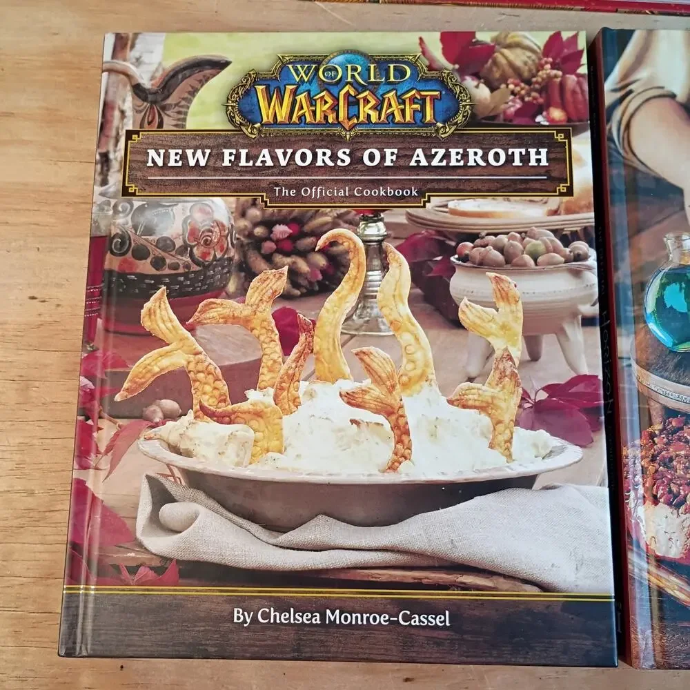 Lot 3 Video Game Cookbooks Borderlands World of Warcraft WoW Horizon Hardcover